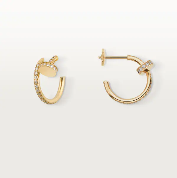 KADIR-ANILS-JUSTE UN CLOU EARRINGS YELLOW GOLD, DIAMONDS
