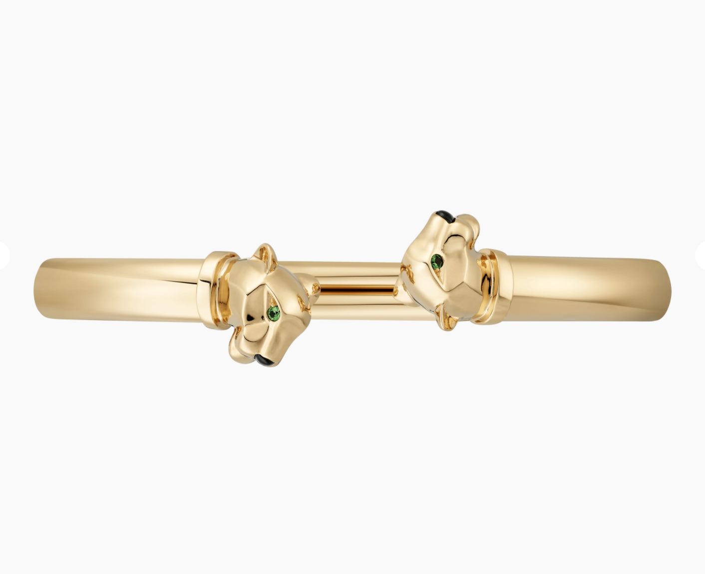 Carty Panther Pure Bracelet, Yellow Gold, Double Head
