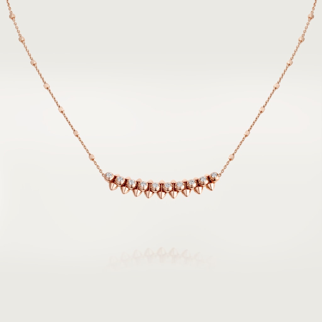 Caty-GENTLE BULLET HEAD-Gentle NECKLACE DIAMONDS