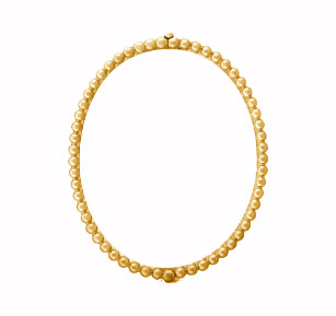 Perlée pearls of gold bracelet, medium model
