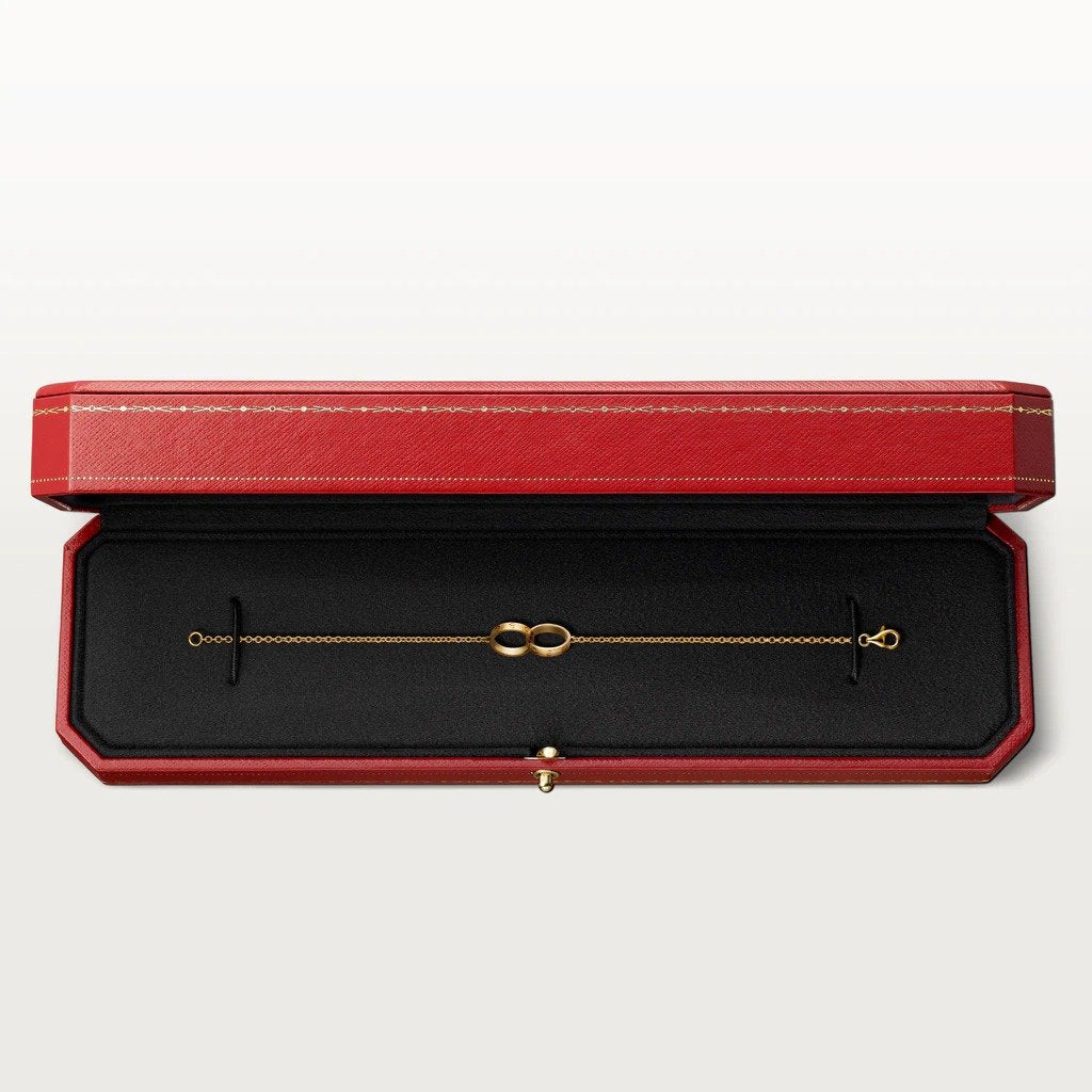 KADIR-LOVE BRACELET YELLOW GOLD CHAIN