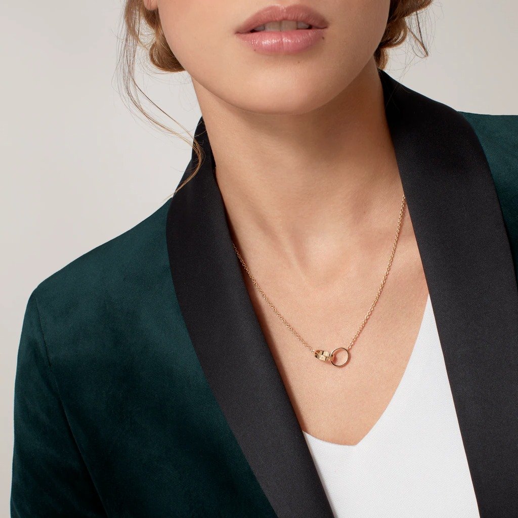 KADIR-LOVE NECKLACE YELLOW GOLD