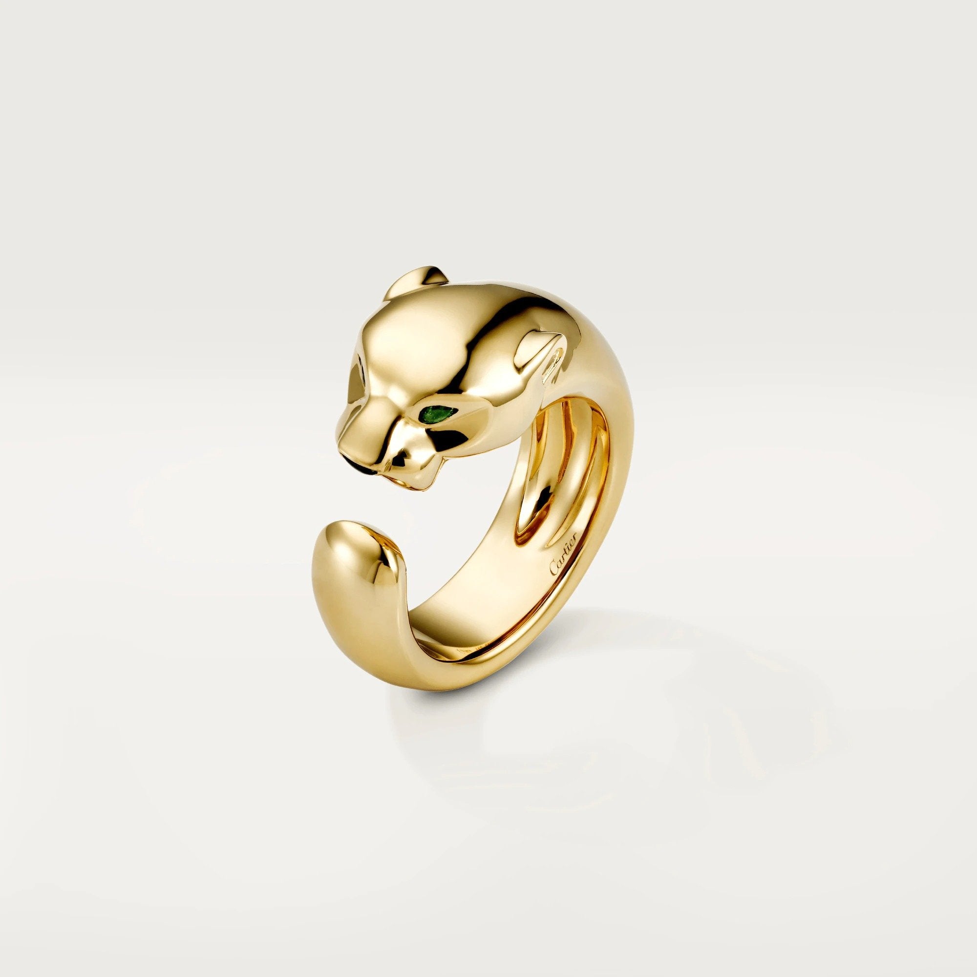 Kadir-Panthera Ring in Yellow Gold