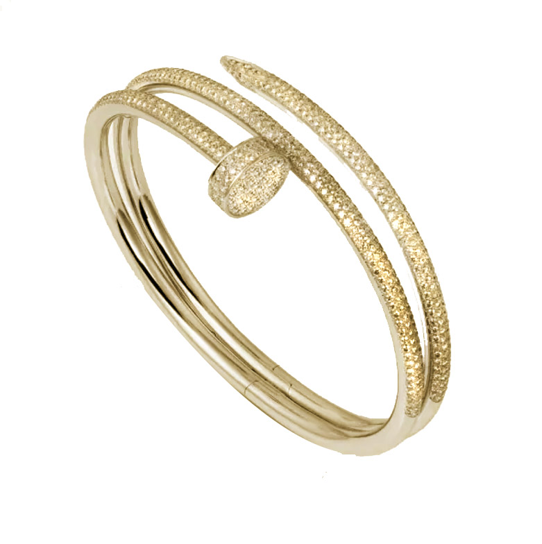 KADIR-ANILS-JUSTE UN CLOU BRACELET YELLOW GOLD, DIAMONDS