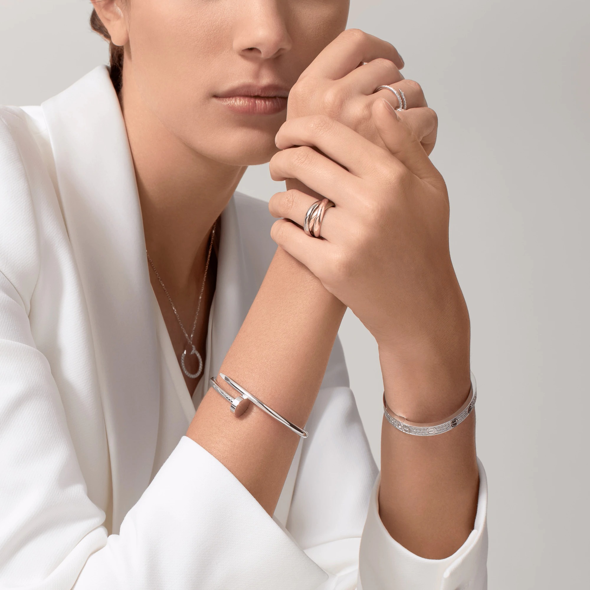 KADIR-ANILS-JUSTE UN CLOU BRACELET White gold