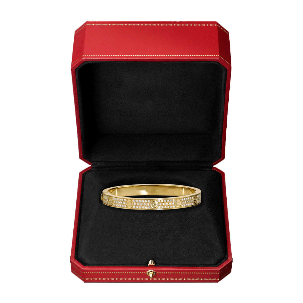 Kadir-Love  Bracelet  Pavé Bracelet, Yellow Gold