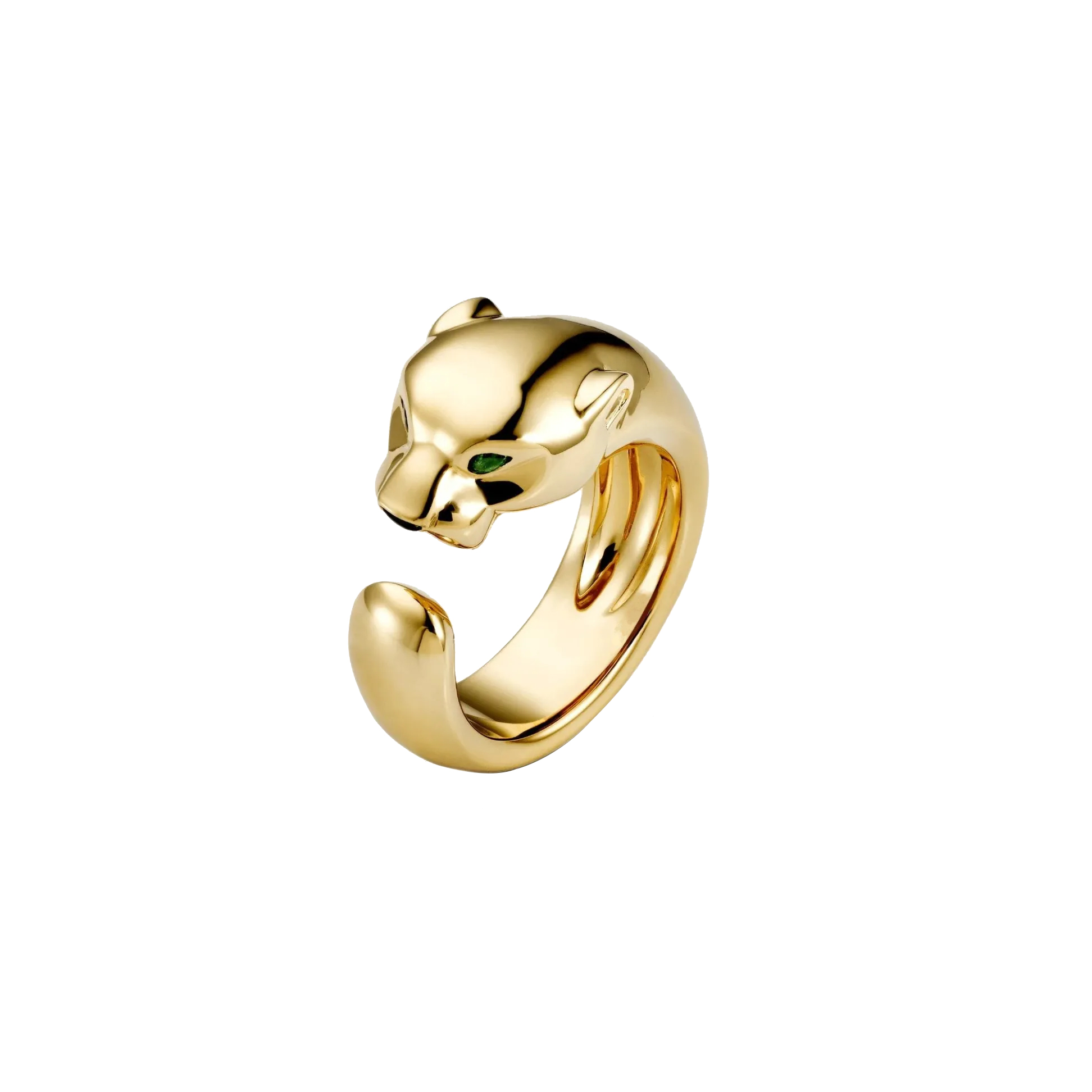 Kadir-Panthera Ring in Yellow Gold