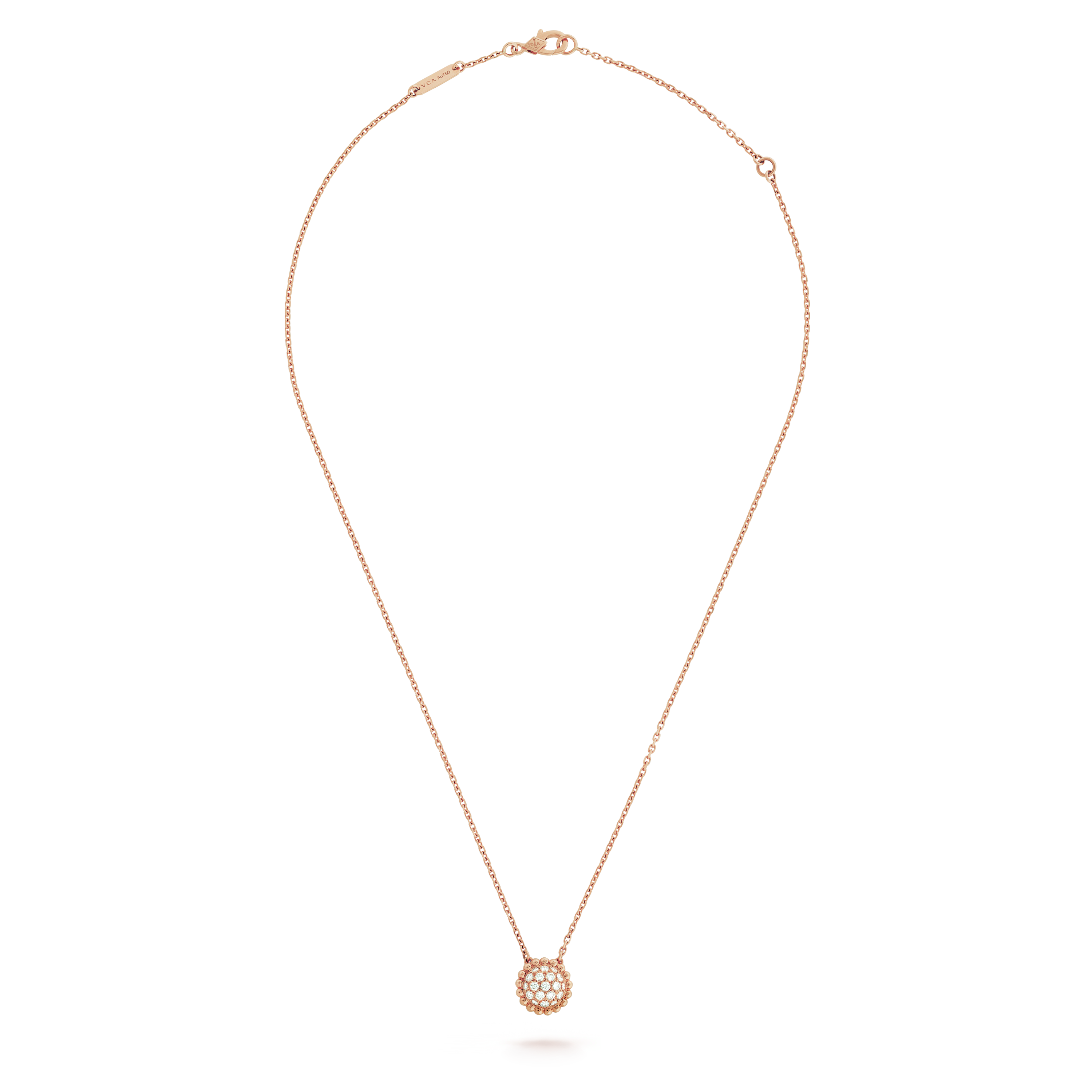 Perlée diamonds pendant