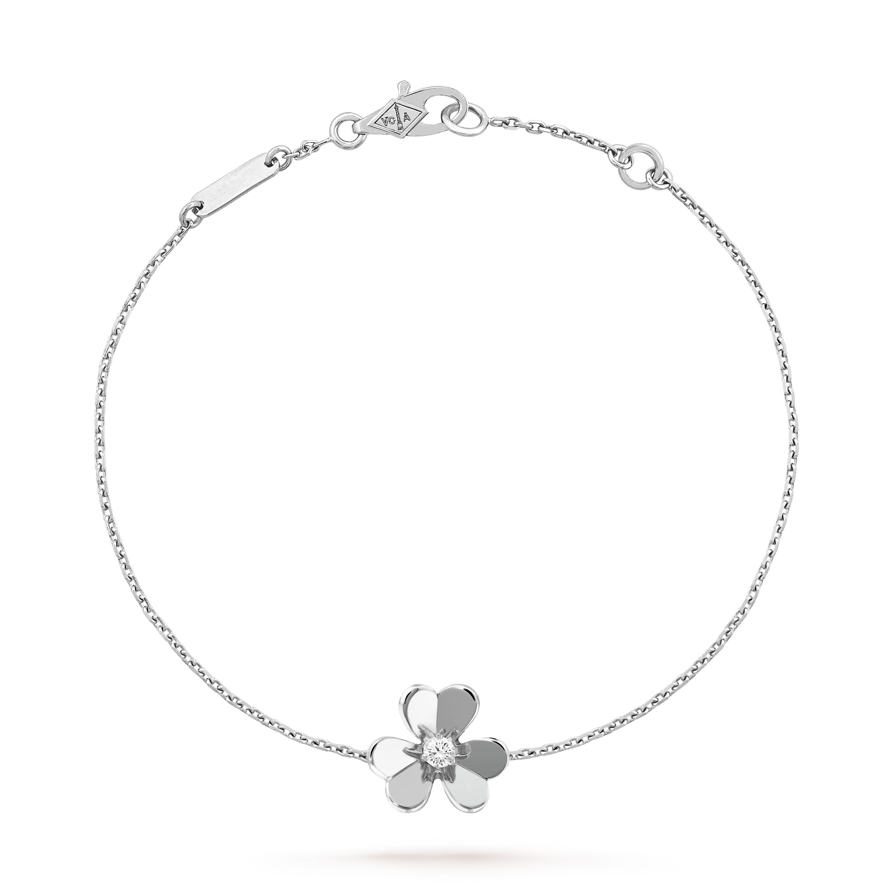 Frivole bracelet, mini model white gold
