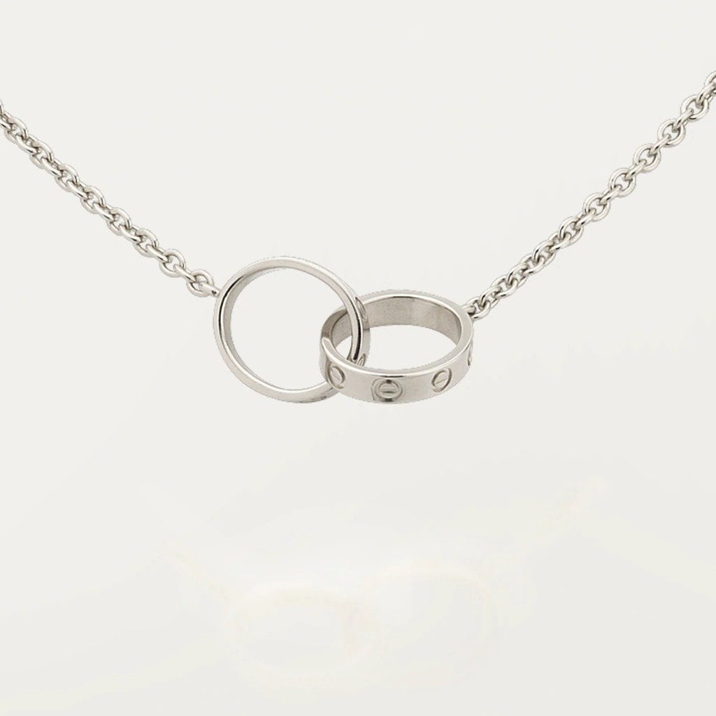 KADIR-LOVE NECKLACE WHITE GOLD