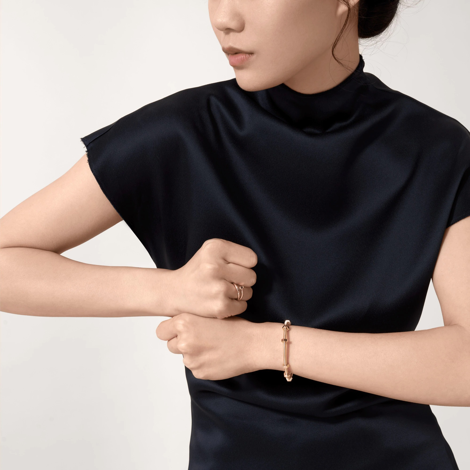 ECROU DE Ecroe BRACELET Yellow gold