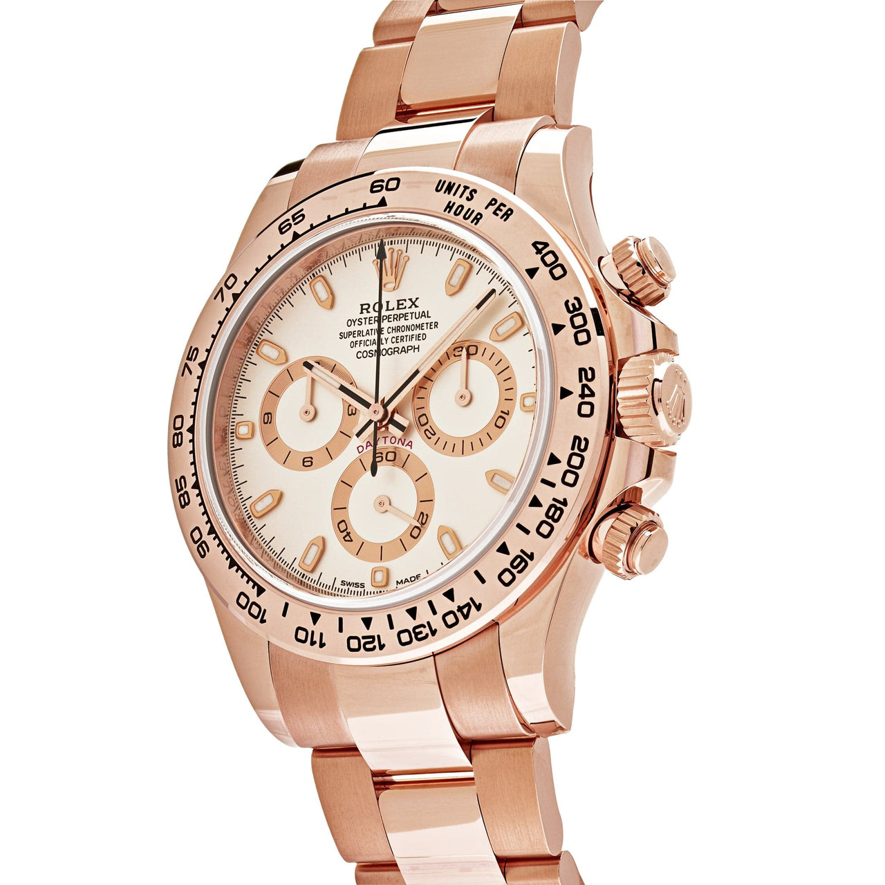 Rolex Daytona 116505 Rose Gold Ivory Dial