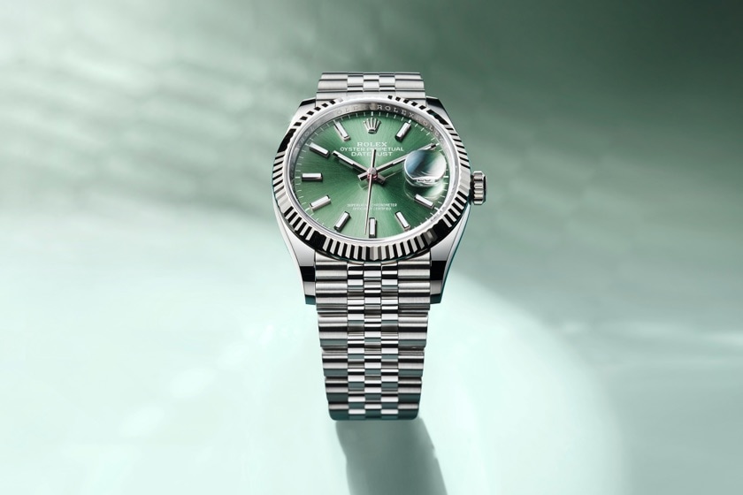 Classic watches DATEJUST 31 Oyster, 31 mm, Oystersteel and white gold