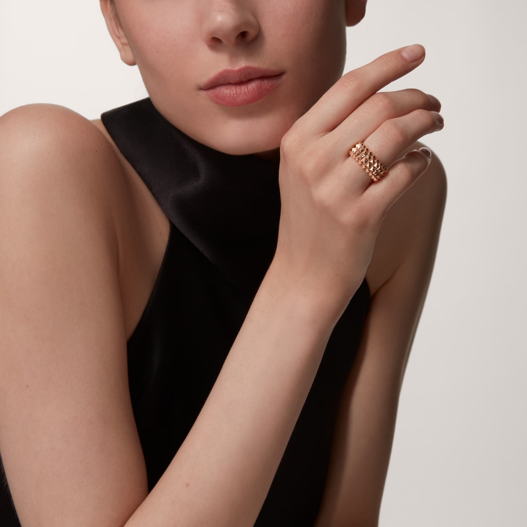 Caty-GENTLE BULLET HEAD-Gentle RING ROSE GOLD