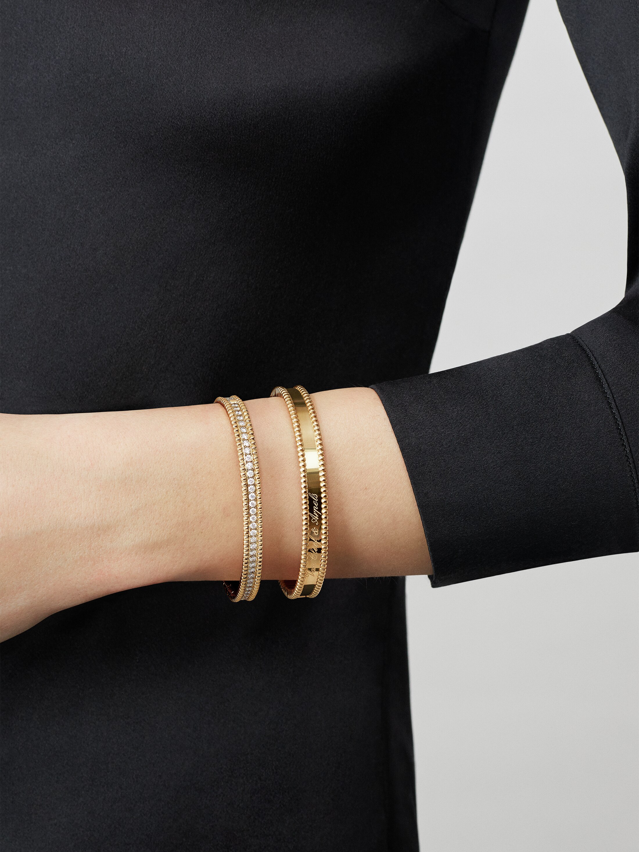 Perlée diamonds bracelet