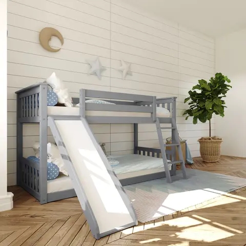 【Furniture】2m solid wood standard bunk bed