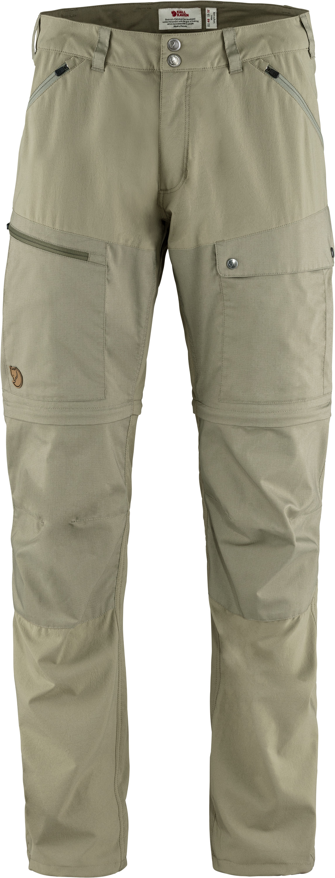 Abisko Midsummer Zip Off Trousers M Long