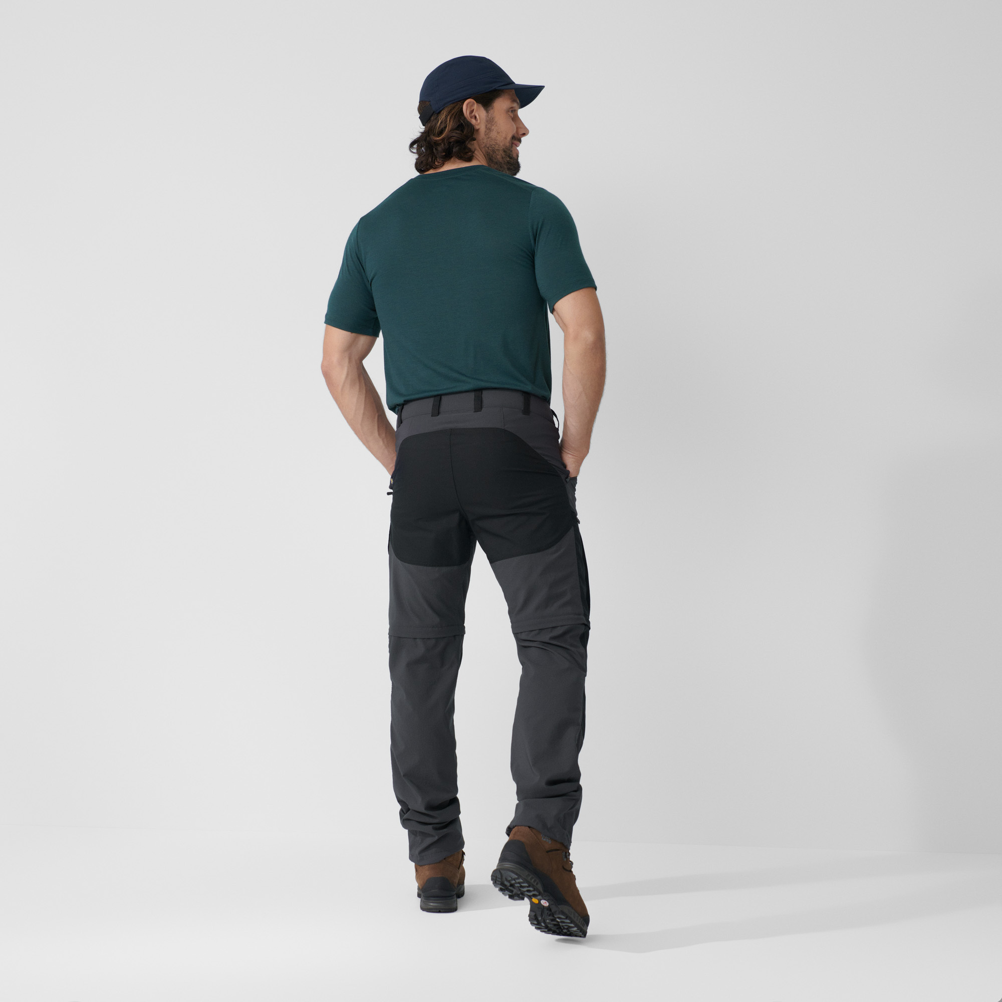 Abisko Midsummer Zip Off Trousers M Long