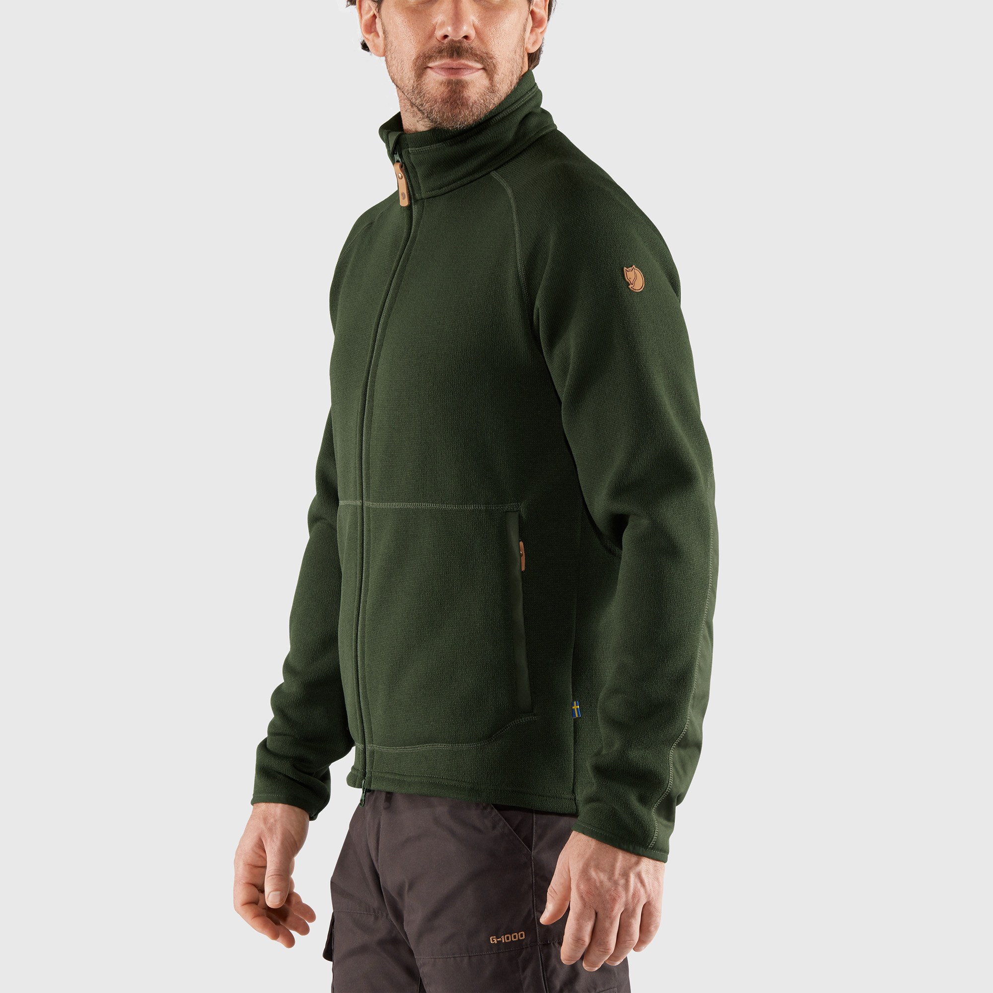 Övik Fleece Zip Sweater M