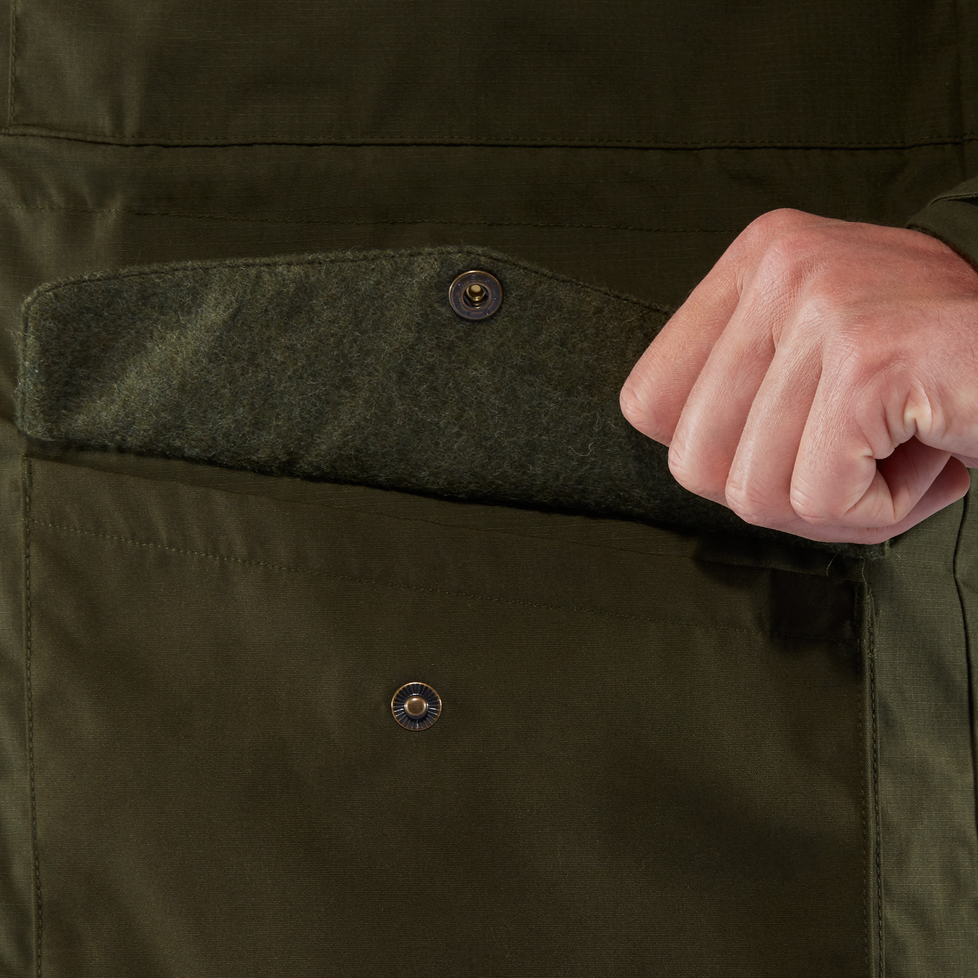 Singi Wool Padded Parka M