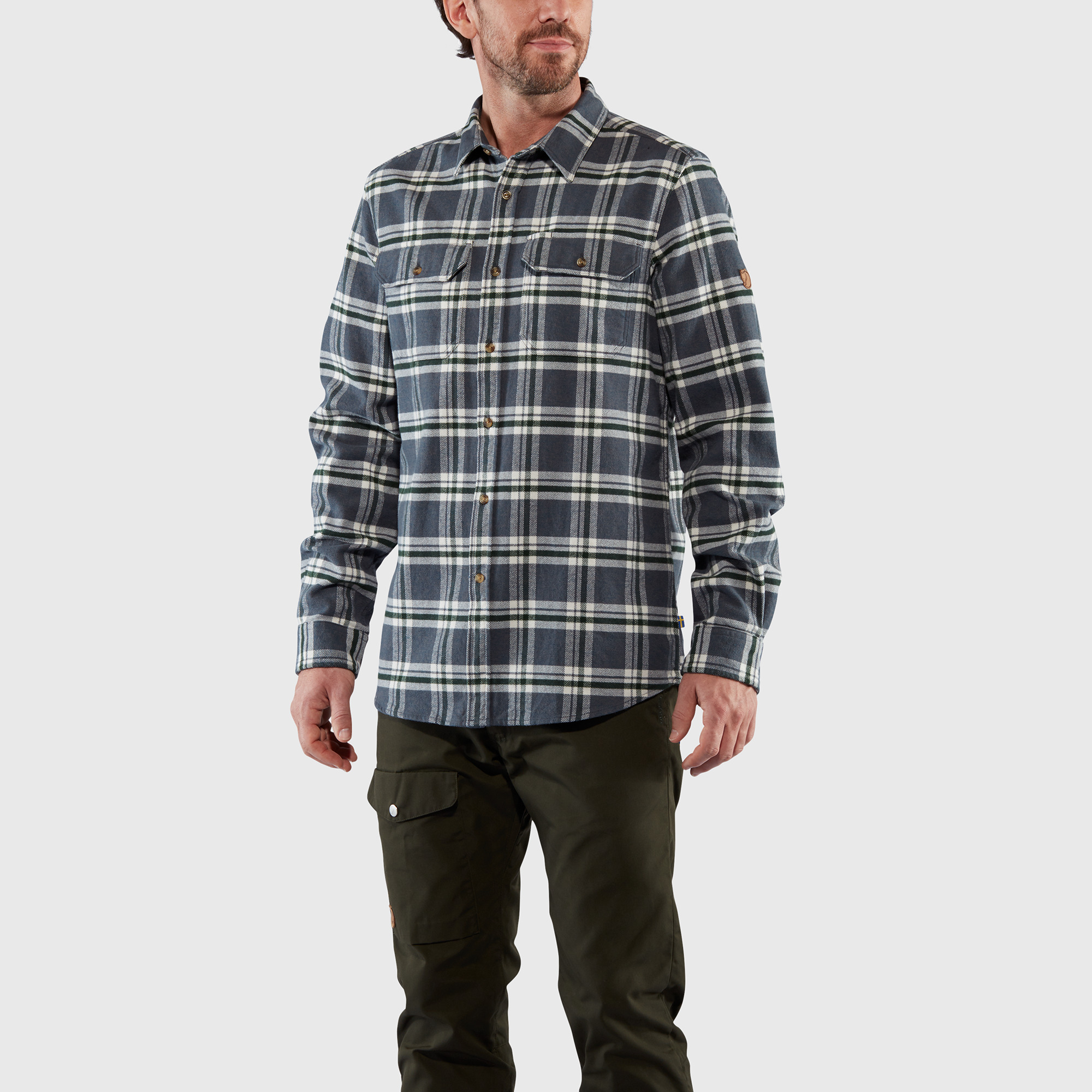 Övik Heavy Flannel Shirt M