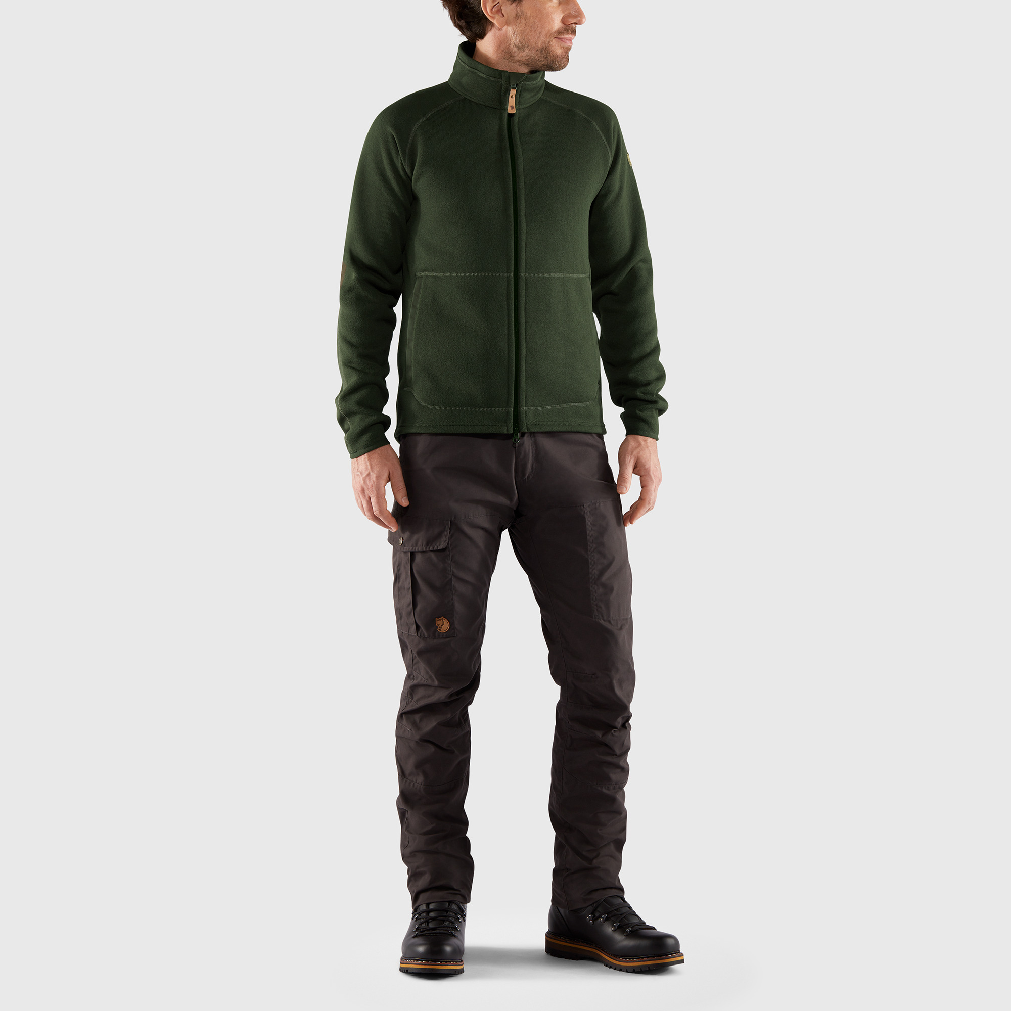 Övik Fleece Zip Sweater M