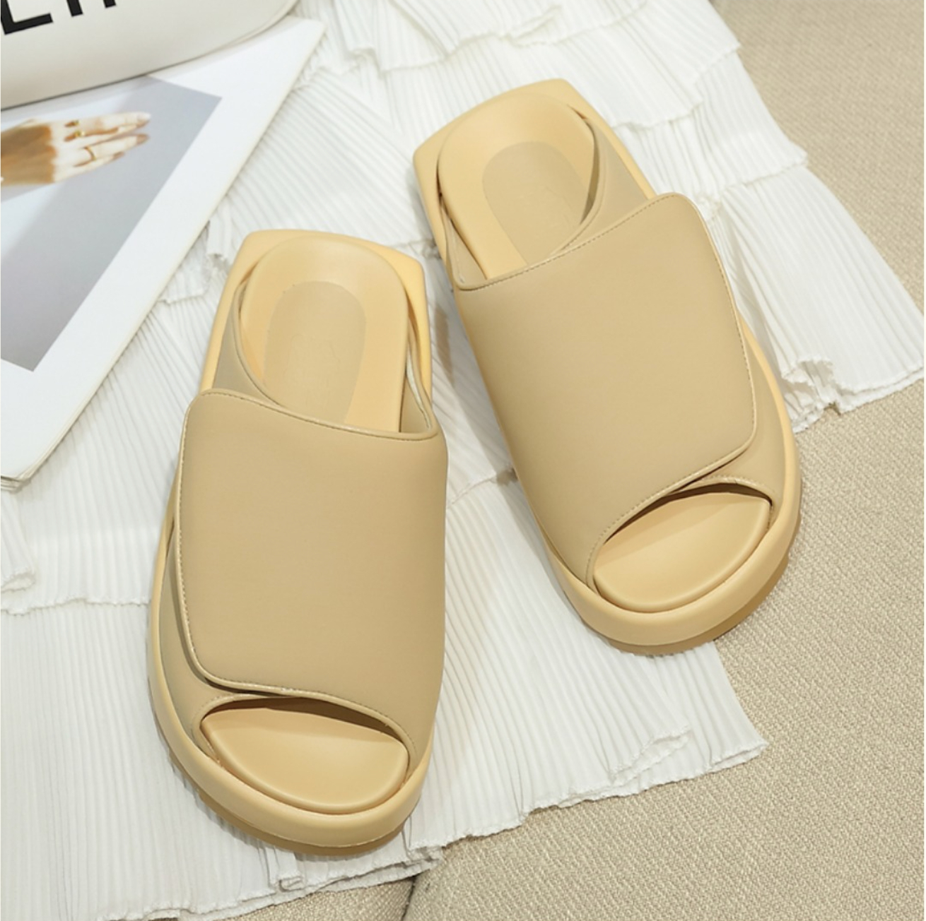 Men's lambskin slippersslippers