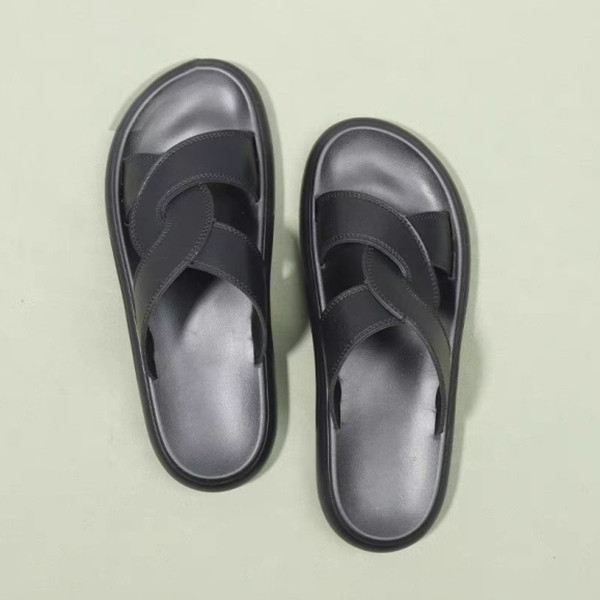 Men's Genuine Leather Slippers