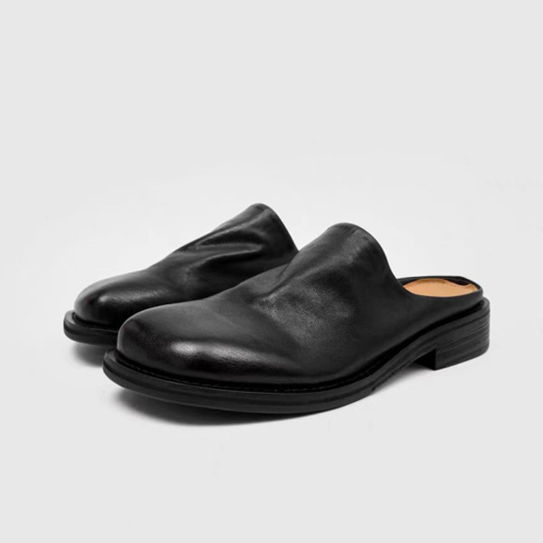 Men's Genuine Leather Slippers