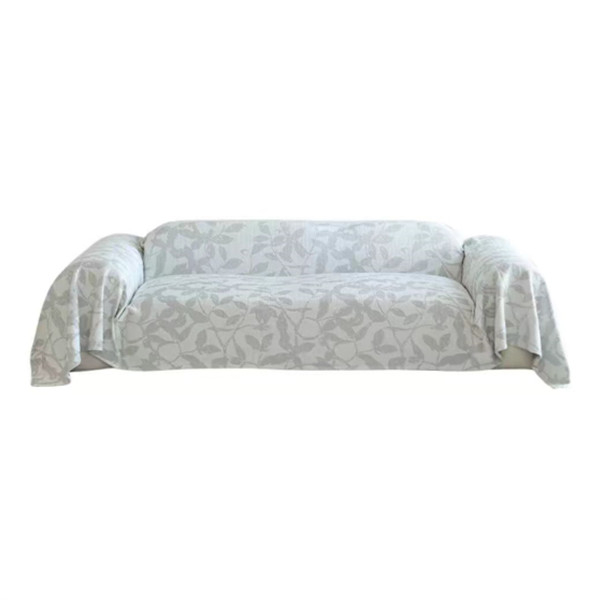 Light luxury anti-scratch imitation linen sofa towel-180*380cm