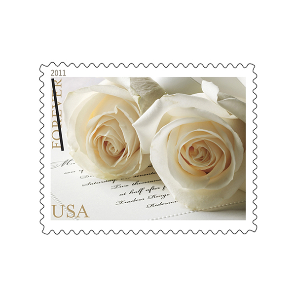 Wedding Roses Forever Stamps FOREVER STAMP SELL