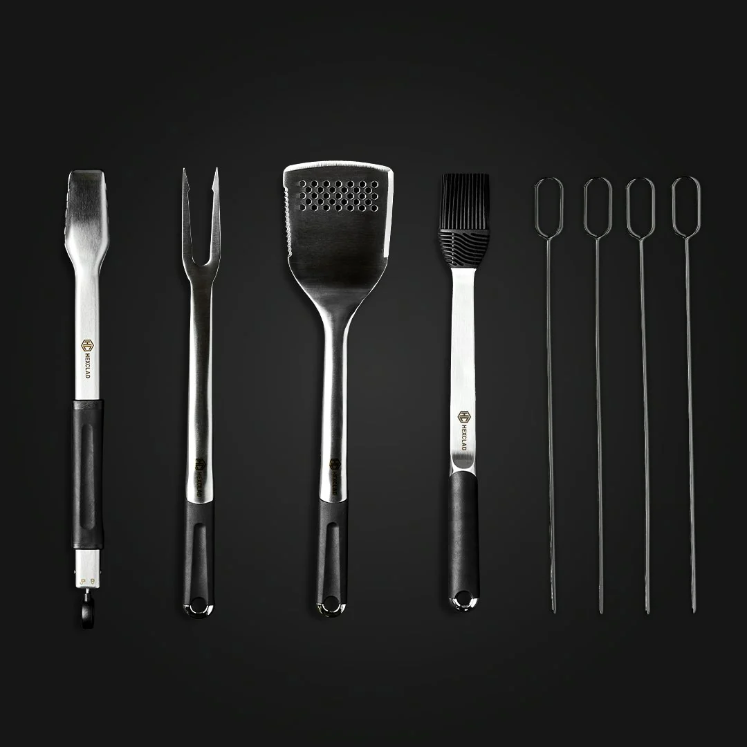 BBQ Tool Set, 8-pc