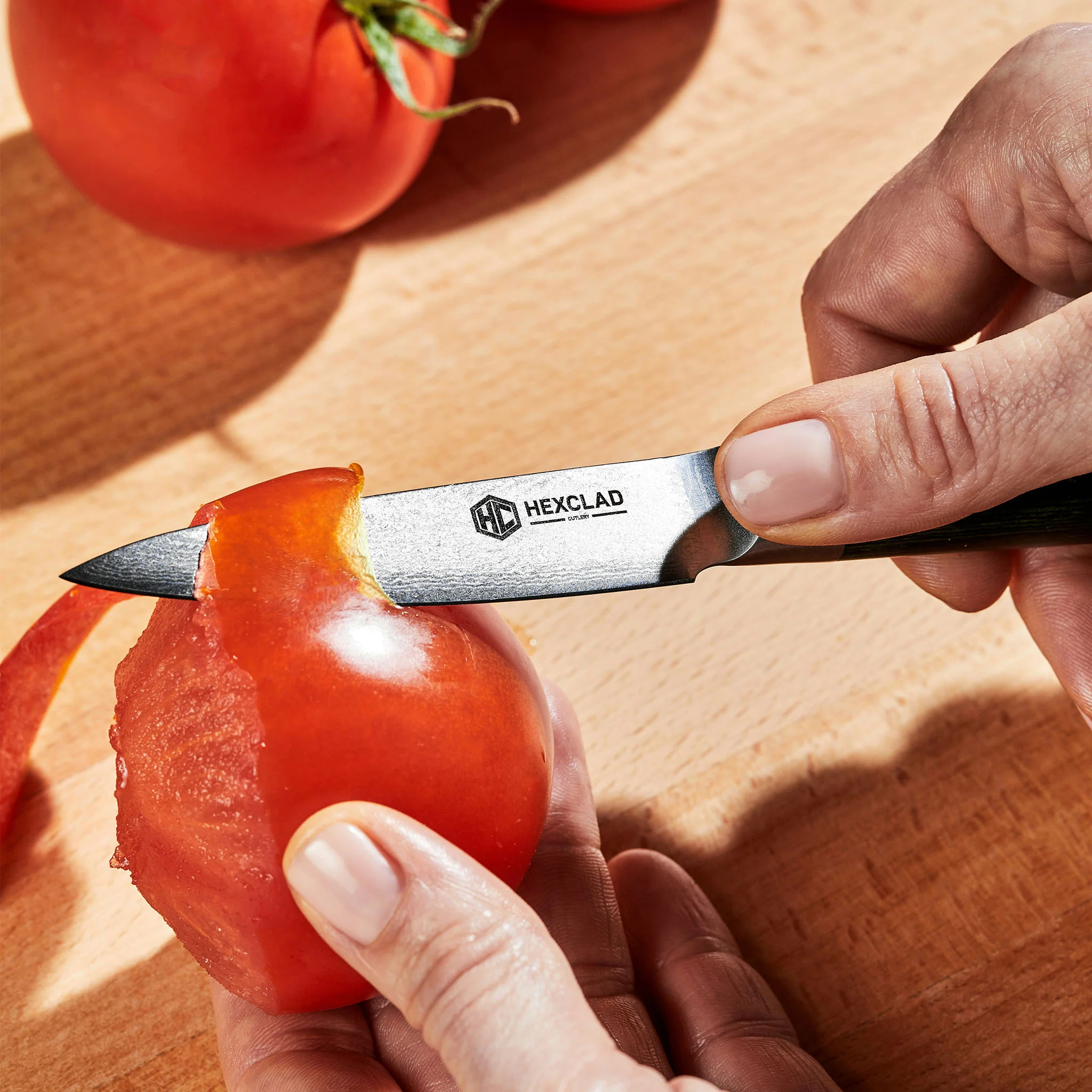 Damascus Steel Paring Knife, 3.5