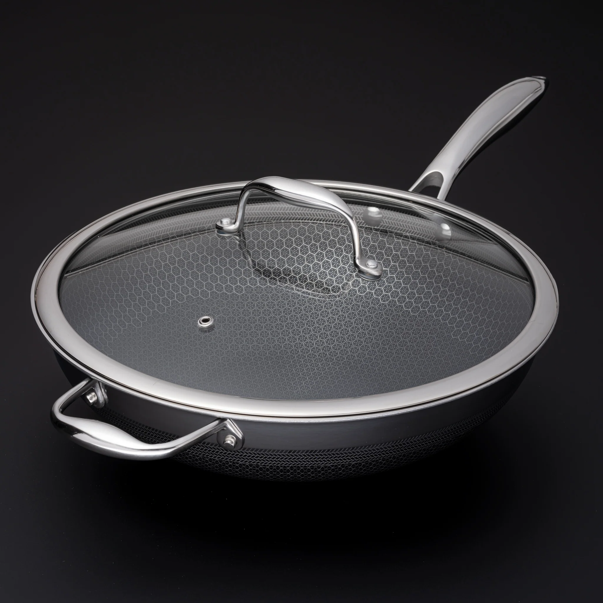 Hybrid Wok with Lid, 12