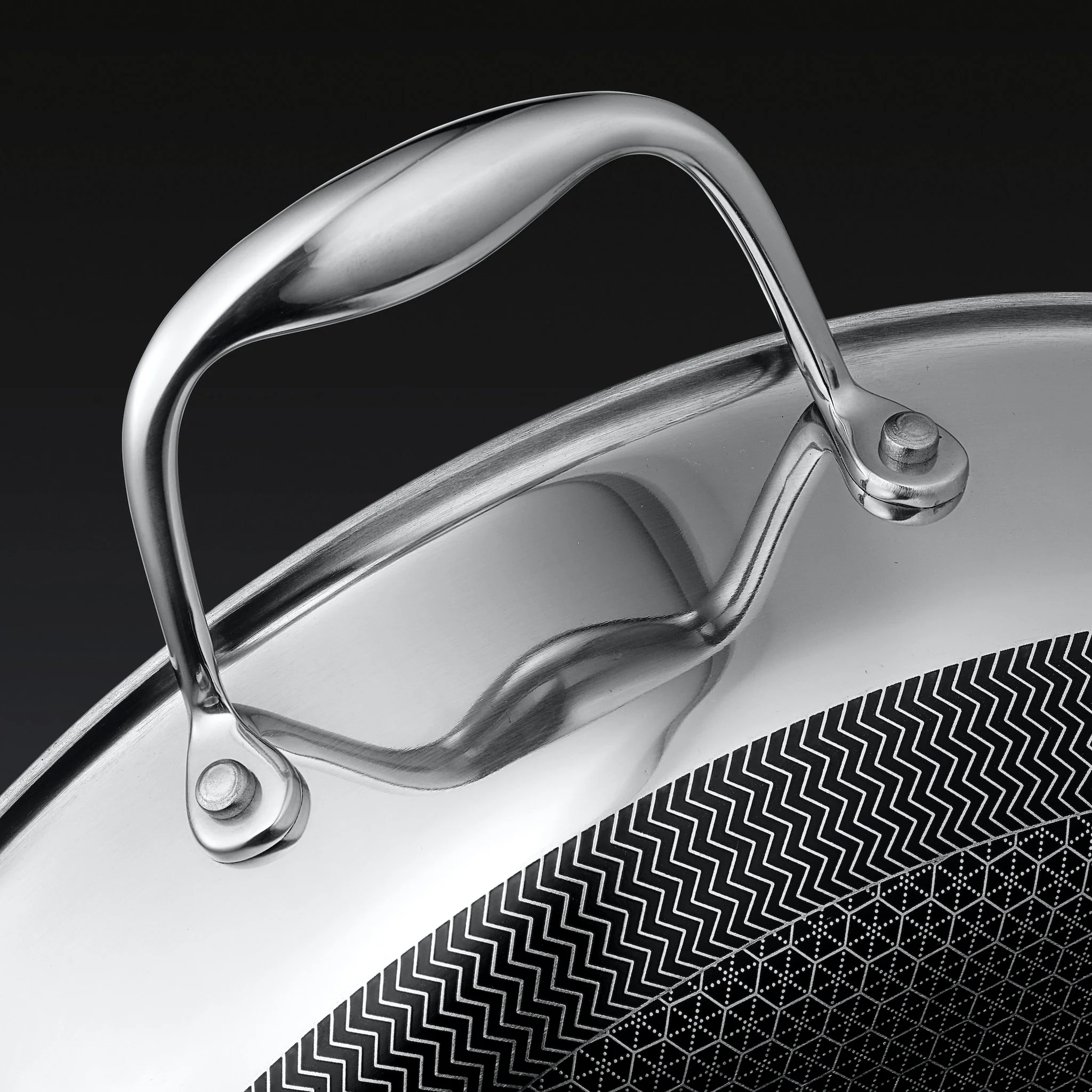 Hybrid Deep Sauté Pan with Lid, 4.5-Qt