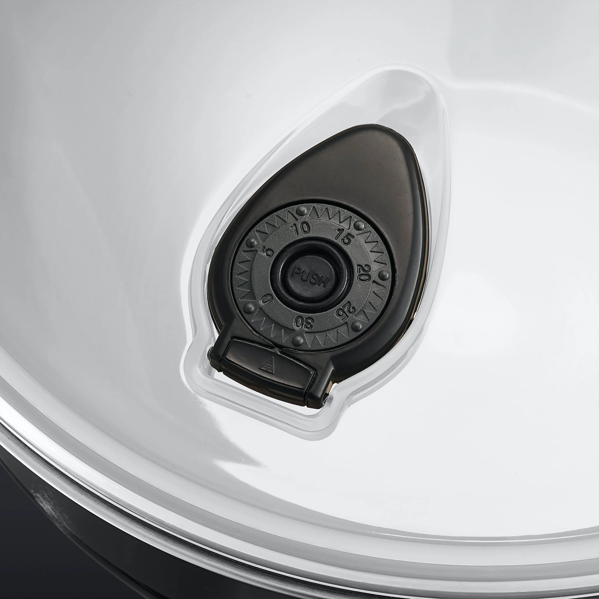 Stainless Mixing Bowl Set with Vacuum Seal Lids, 6-pc