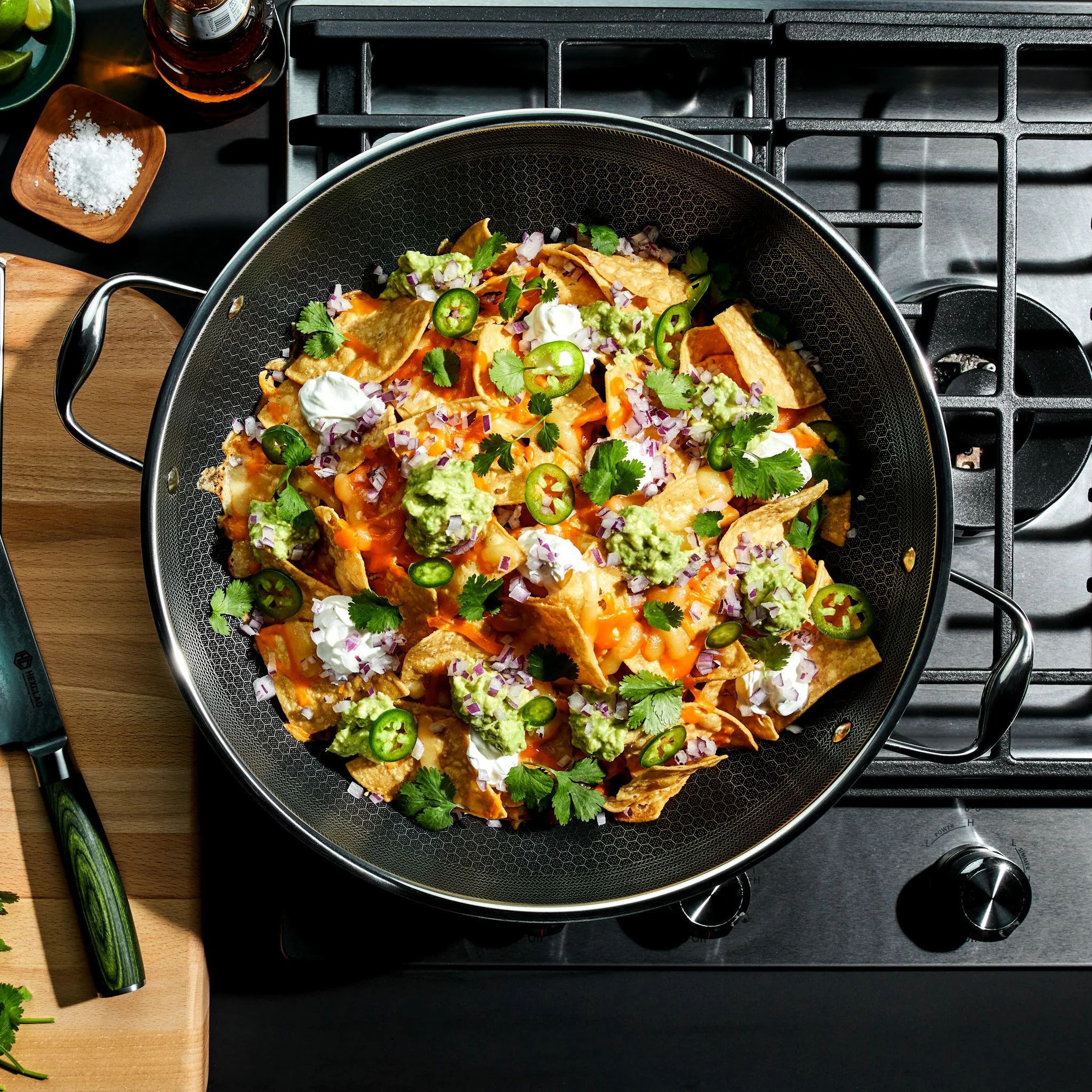 Hybrid Wok with Lid, 14