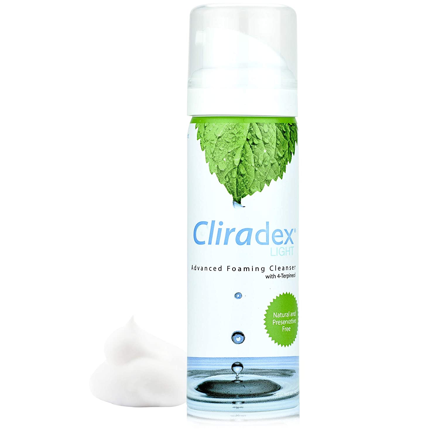 Cliradex Foam Gentle Eyelid Cleanser & Eyelash Conditioner Daily
