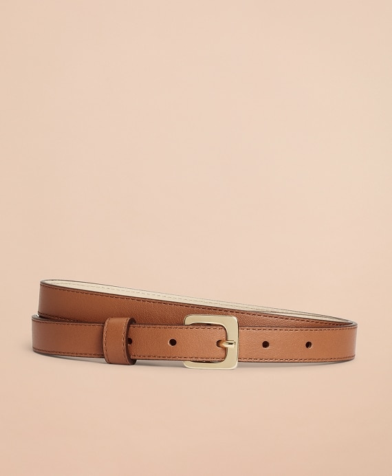 Leather Skinny Belt