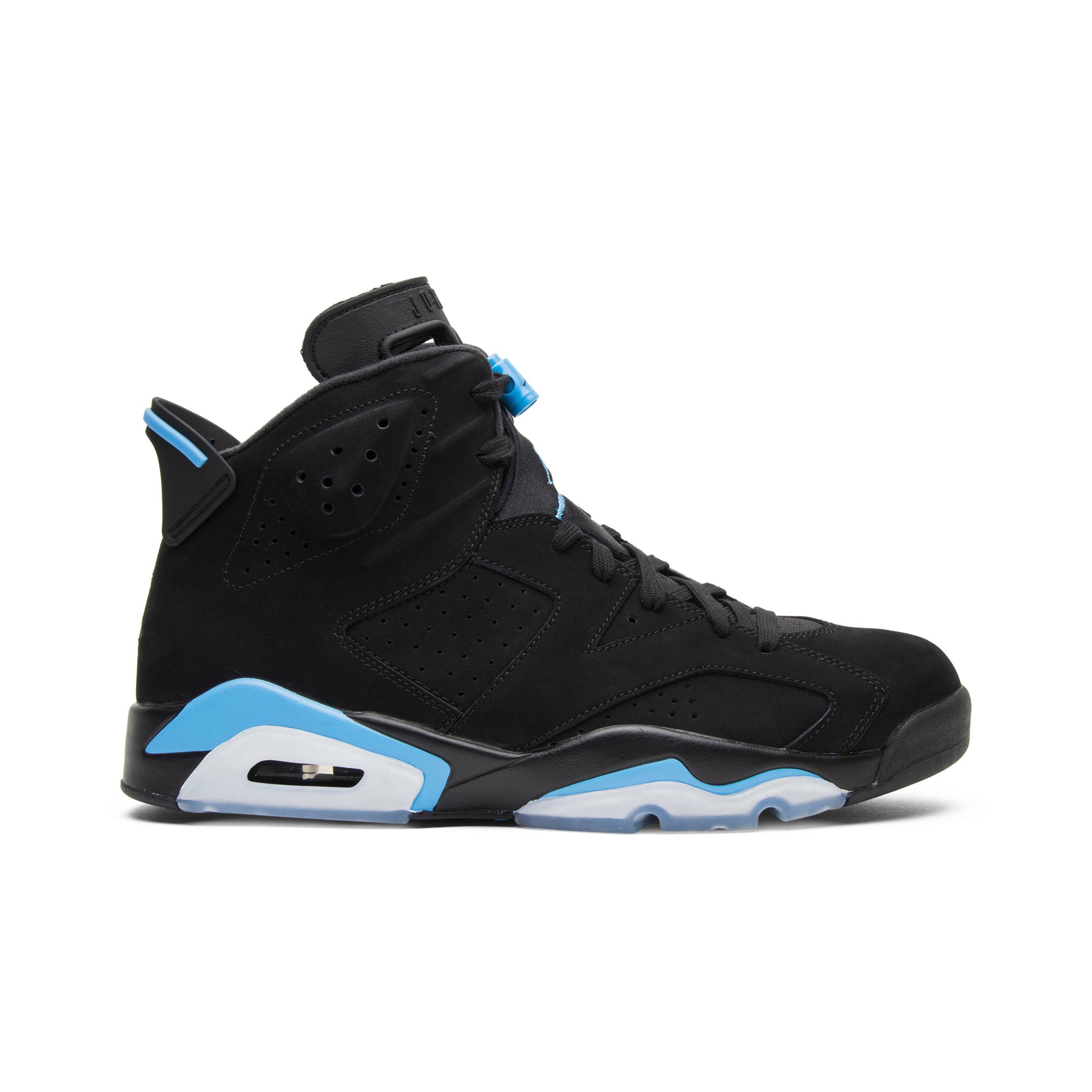 Air Jordan 6 Retro 'UNC Black/University Blue' 384664-006