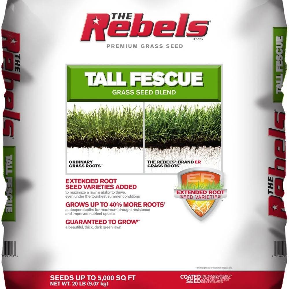 The Rebels Tall Fescue Grass Seed Mix 20 Lb 2071