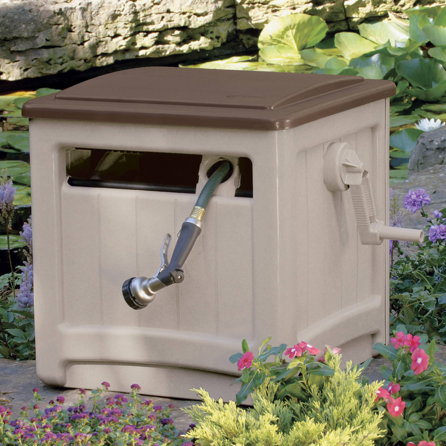 Suncast Smart Trak Hose Hideaway Hose Reel