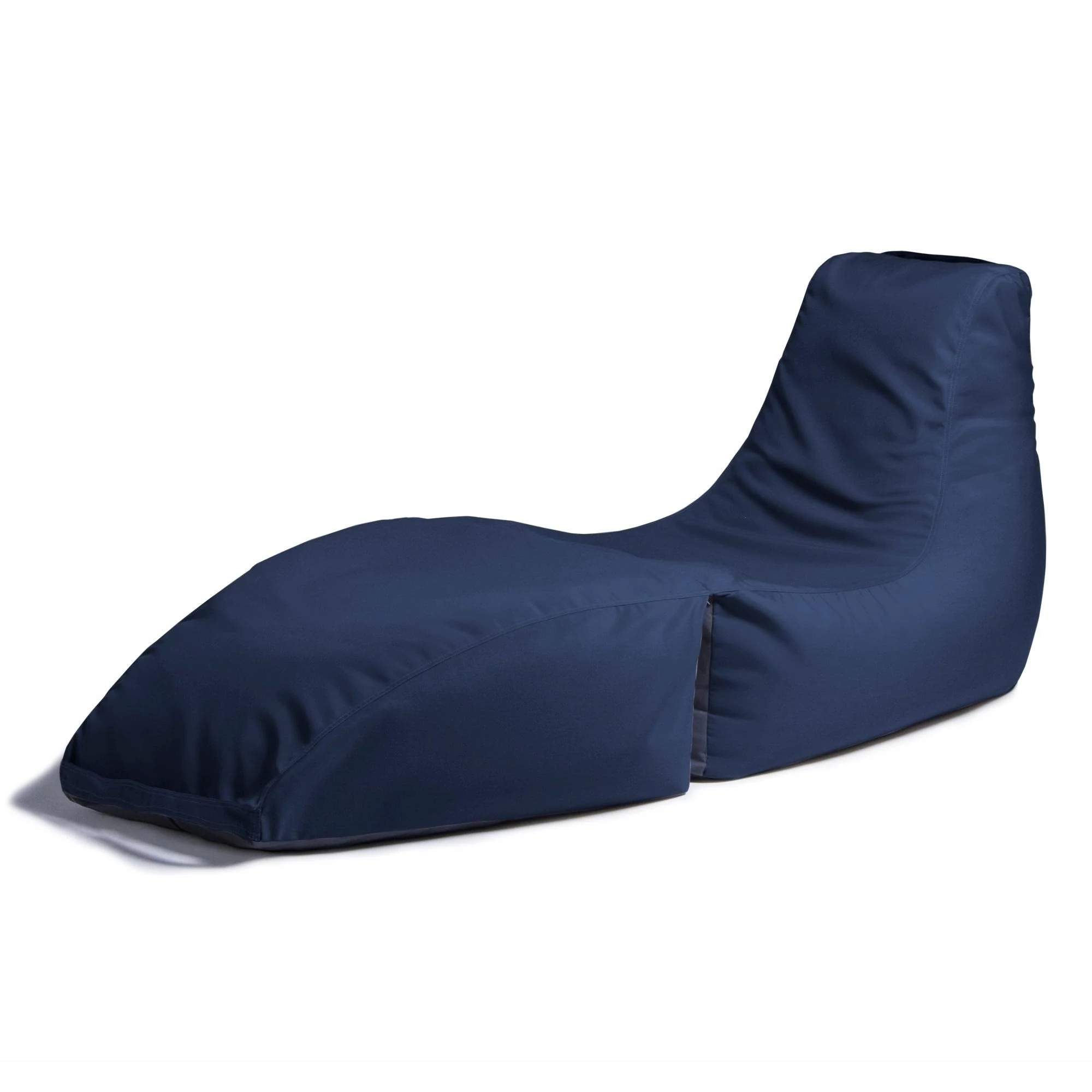 Jaxx Prado Outdoor Bean Bag Chaise Lounge Chair Navy