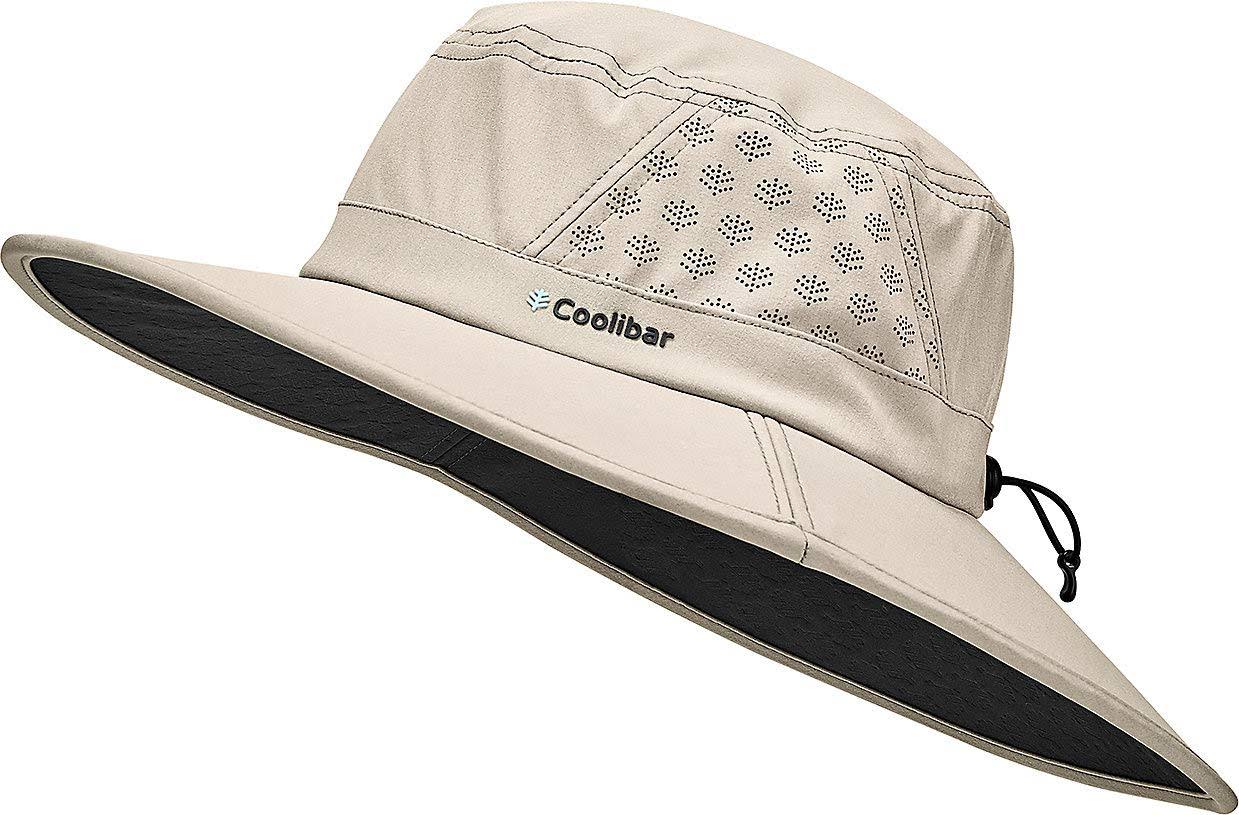 Coolibar UPF 50 Mens Womens Fore Golf Hat Sun Protective