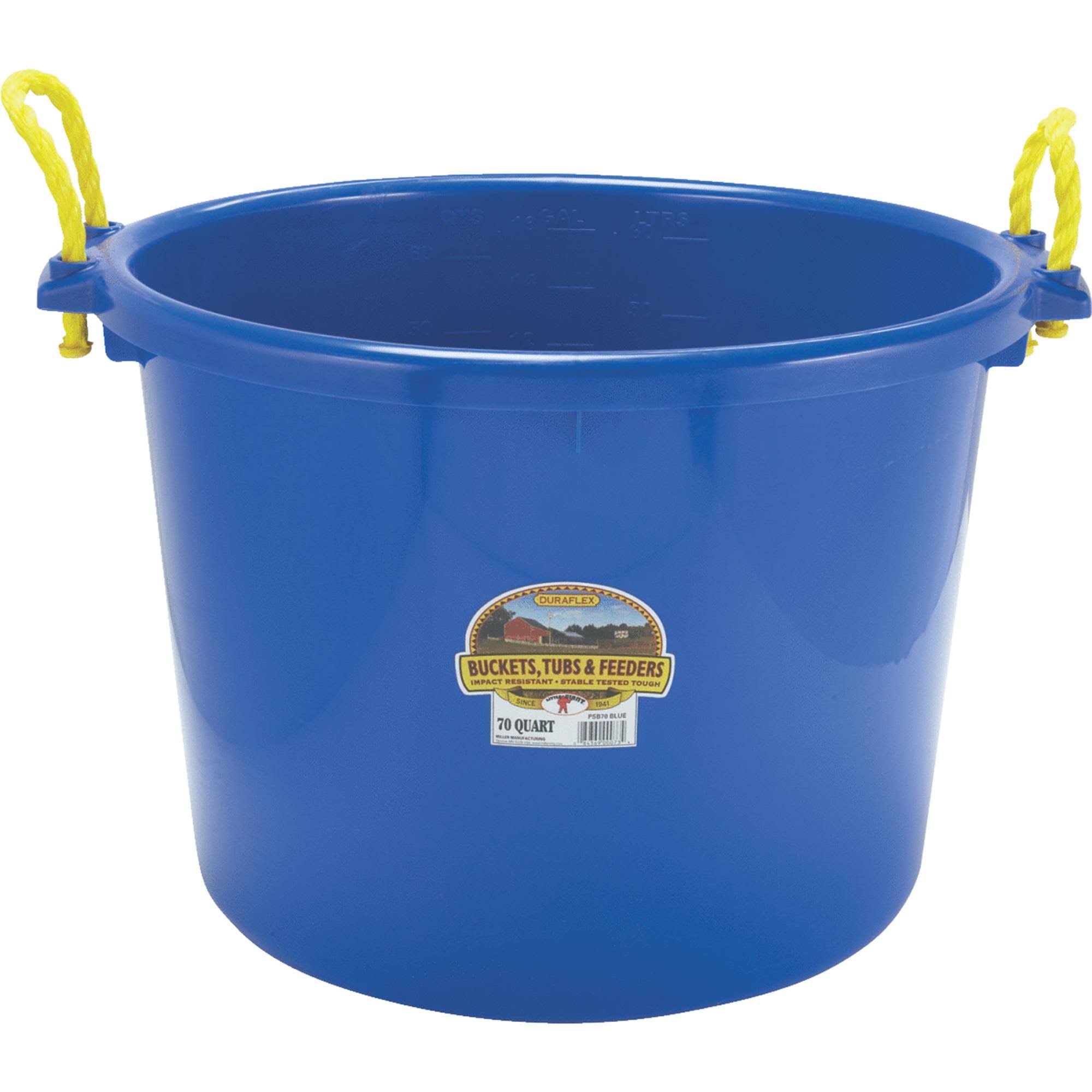 70 Quart Muck Tub Blue