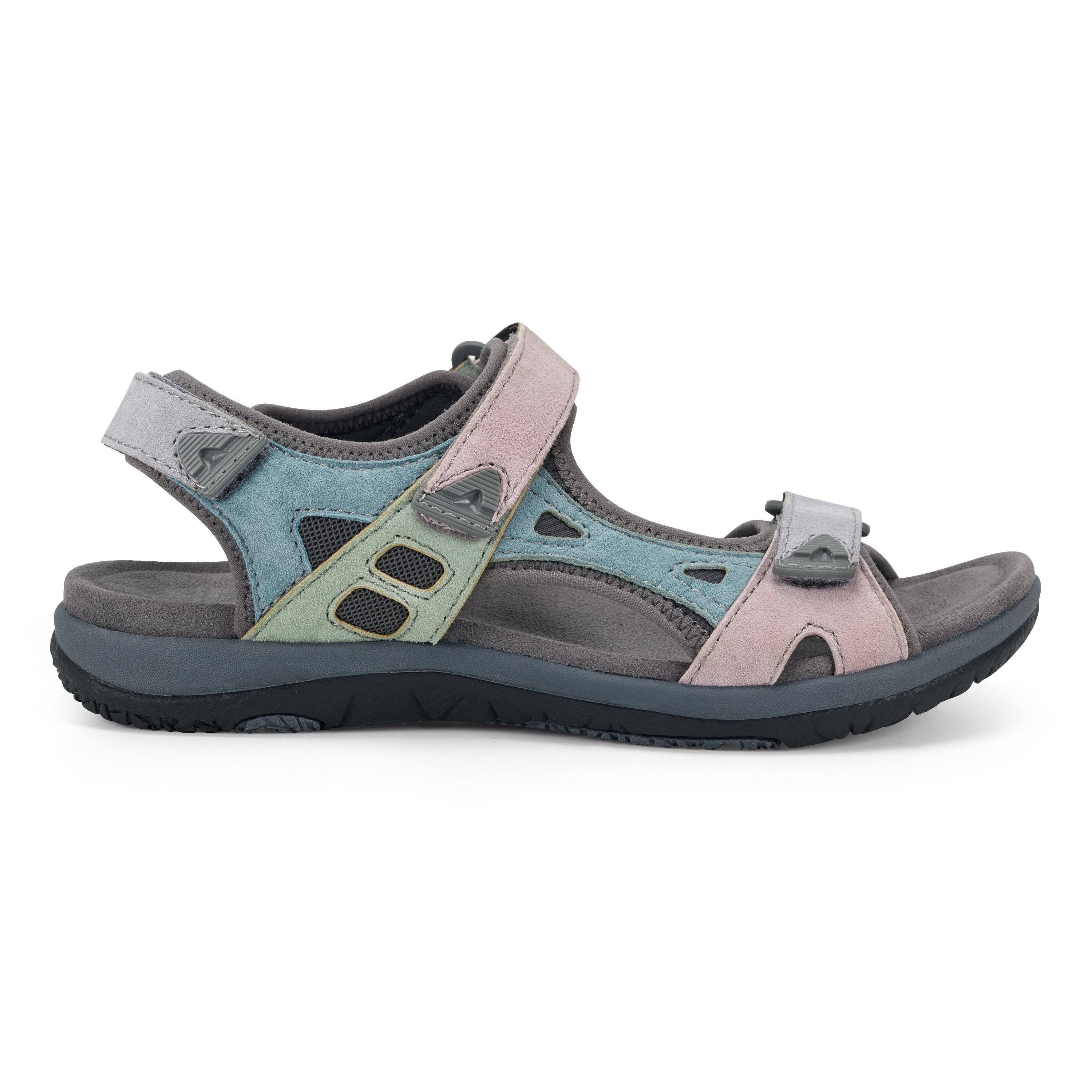 Earth Origins Womens Skylar Sandal Light Purple Multi 6292