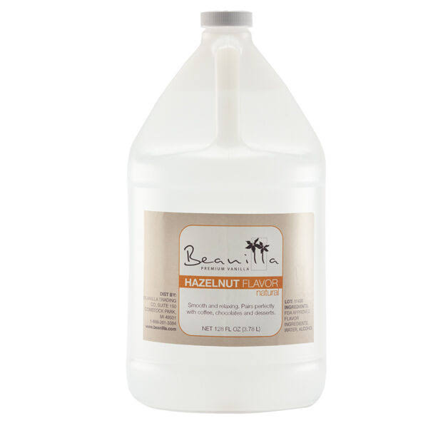 Natural Hazelnut Flavor 64 fl oz Halfgallon