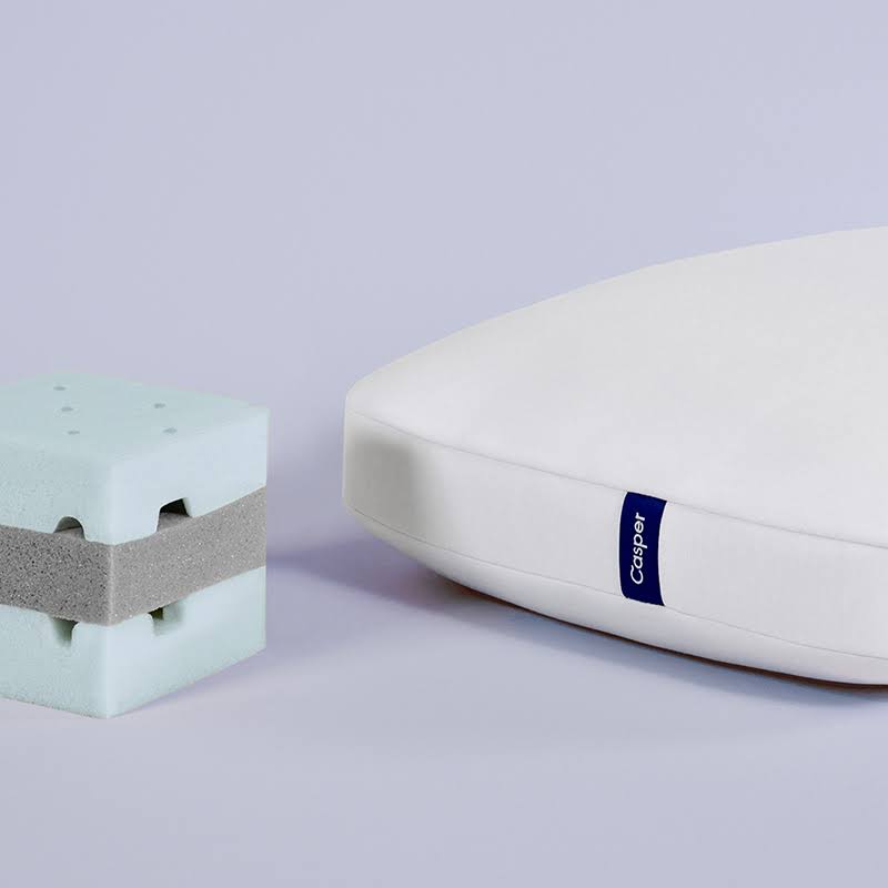 Casper Foam Pillow King White