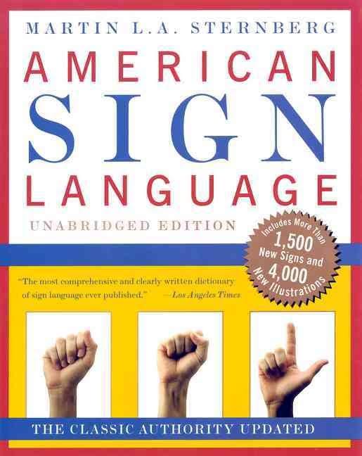 American Sign Language Dictionary Unabridged Book