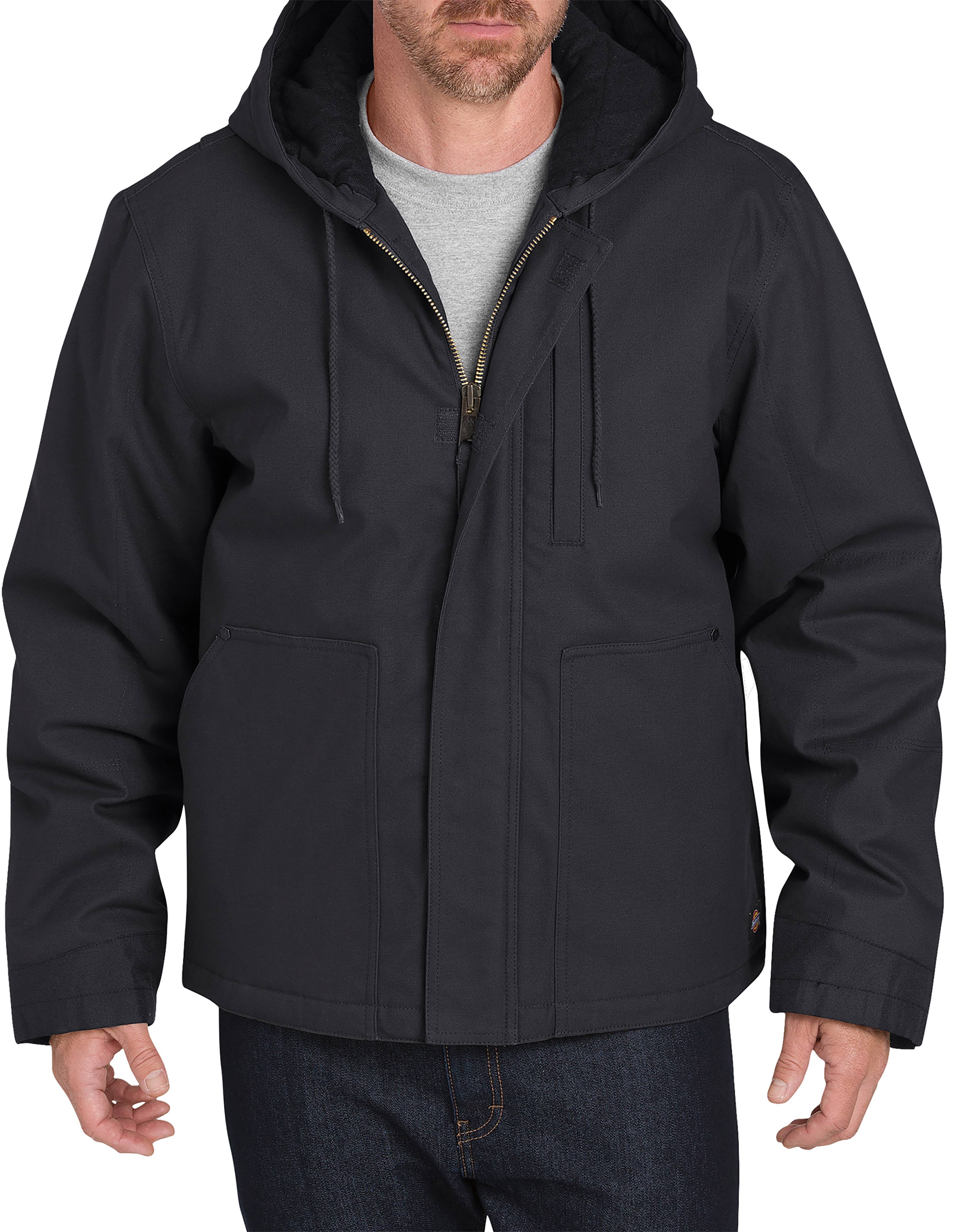 Dickies Mens Flex Sanded Duck Mobility Jacket Black